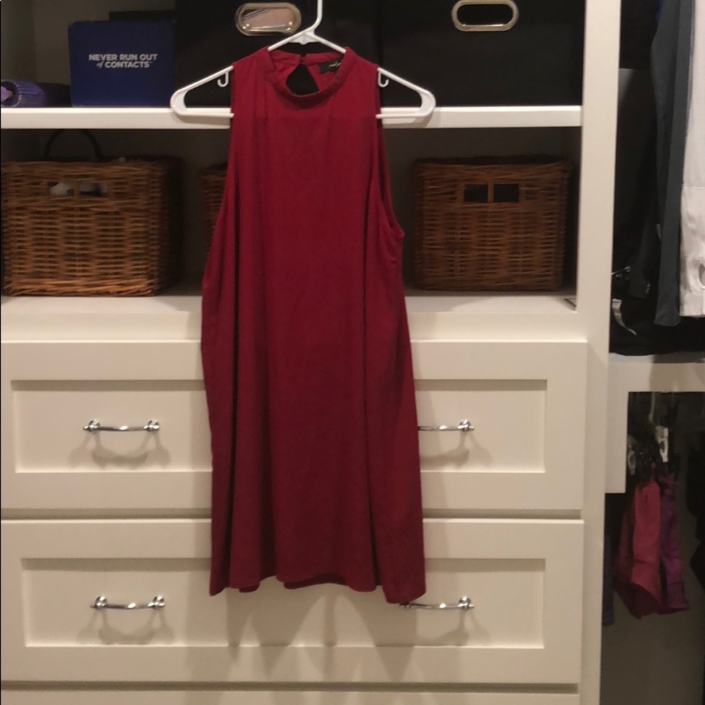 Red dress